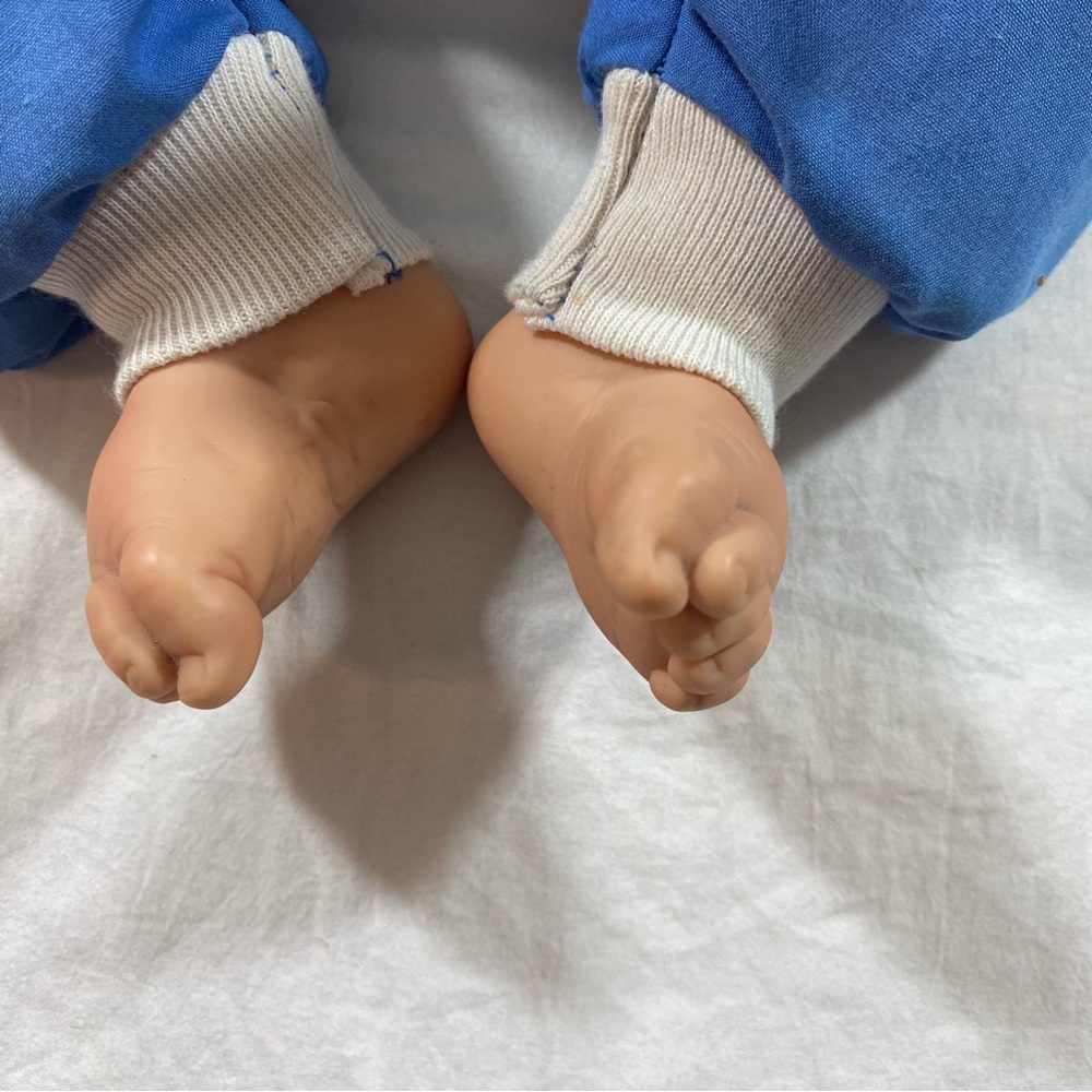 Lee Middleton Dolls Signed Vintage 1994 Blue White Hat Accessories - Picture 2 of 15